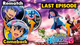 Ash Ketchum Returns 🤯😍 Ash vs Leon Rematch  Pokemon Horizons Last Episode  Horizons Flop [upl. by Samuel]