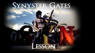 Synyster Gates  Harmonization Guitar Lesson [upl. by Bashemath]