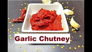 Garlic Chutney Recipe  Rajasthani Garlic Chutney Recipe  Rajasthani Lehsun Ki Chutney Recipe [upl. by Van]