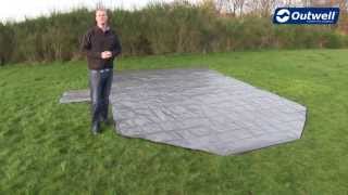 Outwell Tent Footprint  Innovative Family Camping [upl. by Arodasi]