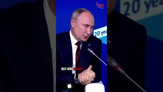 PUTIN ELOGIA TRUMP MEDO OU ESTRATÉGIA [upl. by Tirza]