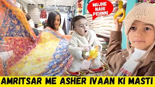 Asher ke liye kari JUTTI shopping in AMRITSAR [upl. by Chiang]