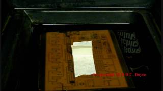 PCB MakingPart 4Photo Resist Method of Etching a Printed Circuit Board [upl. by Mikol]