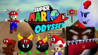 Super Mario Odyssey 64 Big Boo Battle 2 [upl. by Oah]