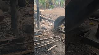 how to make palm sugar boiling process countryside village palmsugar cambodia kampong 캄보디아🇰🇭팜슈가 [upl. by Enaed]