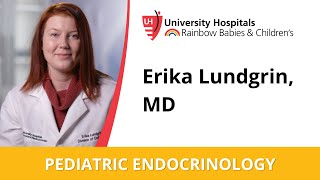 Dr Erika Lundgrin  Pediatric Endocrinology [upl. by Kotta]