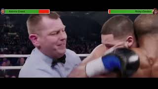 Adonis Creed vs Ricky Conlan with healthbars 13 [upl. by Cinom198]