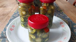 AJIES JALAPEÑOS ENCURTIDOS FÁCIL DE HACER [upl. by Akimet]