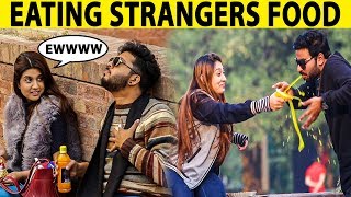 Eating Strangers Food Prank Gone Wrong  BNU University  Lahori PrankStar [upl. by Idid]