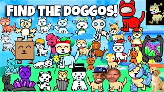 ROBLOX  Find the Doggos All 36 Doggos [upl. by Acacia]