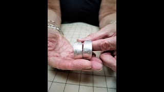 Creating Sterling Silver Hoops Using Synclastic Forming Tools [upl. by Wasserman944]