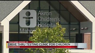 Akron Children’s offers drivethru COVID19 testing at Boardman campus [upl. by Drye998]