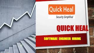 Quick Heal software Hiring softwaredeveloperjob softwareengineerjob jobs hiring bengaluru [upl. by Noivert]