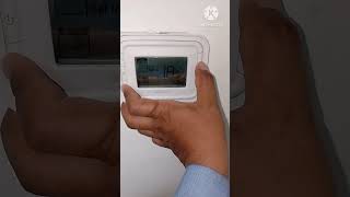 Honeywells thermostate ki setting kaise karenHoneywell thermostatelock hojaayeto unlock kaisekaren [upl. by Adihsar]