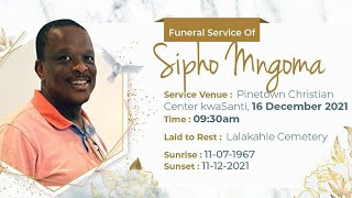 Sipho Mngoma Funeral [upl. by Mutz301]