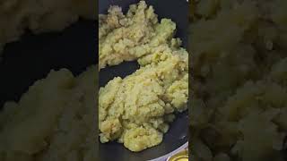 Vret m bnega aaloo ka halva youtubeshorts viralvideo cooking [upl. by Ajnotal]