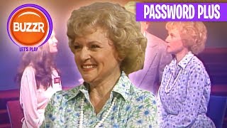 Password Plus  There she goesAGAIN  BUZZR [upl. by Ancier164]