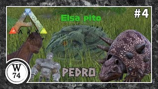 El beelzebufo y el doedicurus  ARK The Island 4 Wea74 [upl. by Nelson]