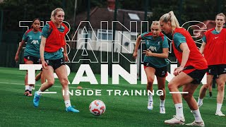 Inside Training New signing meets squad on first day of preseason  Liverpool FC Women [upl. by Komara271]