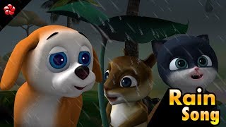 RAIN SONG ♥ Malayalam nursery rhymes ★ from malayalam cartoon Pupy III HD [upl. by Aneeuq]