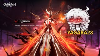 NEW WEEKLY BOSS THEME LA SIGNORA PHASE 2 OFFICIAL VERSION 21 [upl. by Gonick183]