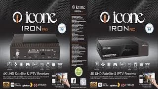 المراجعة الكاملة لجهاز ايكون ايرون برو icone iron pro 4k [upl. by Salem]