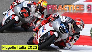 Hasil Practice 3 Moto3 Mugello Italia 2023  Mario Aji Taiyo otw Q1 [upl. by Lotti]