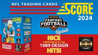 Ripping 2024 Score NFL Football And Fantasy Football Update Nice Rookie Hits Great PC Hits [upl. by Wallach]