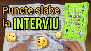 Lecţia  286 📗 – Puncte slabe la interviul de angajare 🙄🤔😳 [upl. by Norahc281]