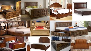 Top 60 Wooden Bed Design Ideas For 2024  Latest Bed Design newbeddesign latestbeddesign 2024 [upl. by Zoi]