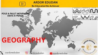 FOLD amp FAULT MOUNTAIN  GEOGRAPHY FOR NET  HTETCTET PGT GEOGRAPHY [upl. by Hubsher462]