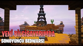 YENİ BİLGİSAYARIMDA SONOYUNCU BEDWARS  Minecraft [upl. by Thea]