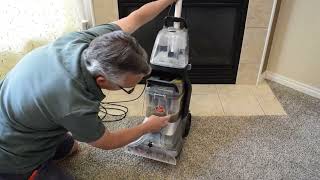 Product Review Hoover Powerscrub XL Pet Carpet Cleaner Machine [upl. by Nealah]