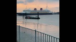 Disney cruise boat tilbury Essex [upl. by Aisauqal]