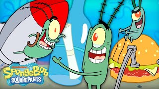 Planktons Ultimate Schemes to Steal the Krabby Patty Formula 😈  40 Minute Compilation  SpongeBob [upl. by Swope]