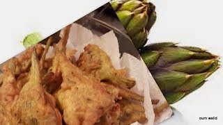 ricetta carciofi fritti alla romana [upl. by Vareck]