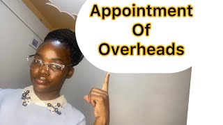 Apportionment of OverheadsCost Management Accounting NAISHAACADEMY [upl. by Sarene]