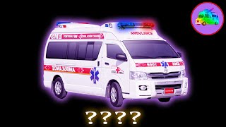 14 Ambulance Siren Horn Sound Variations amp Sound Effects in 41 Seconds [upl. by Glennis]