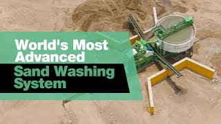 Worlds Most Advanced Sand Washing Plant [upl. by Pownall]