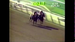 Affirmed and Alydar Belmont Stakes Stretch Battle 1978 [upl. by Niliac]