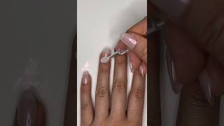 glassy pearl Effect NEONAIL nails haileybiebernails shorts viralshorts fyp fypage tutorial [upl. by Nassah555]