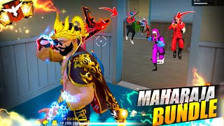 FREEFIRE🔥Solo vs Squad With Maharaja Bundle 23 Kills Total  Garena free fire  PK GAMERS freefire [upl. by Lindly]