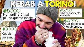 MANGIAMO il MIGLIORE e il PEGGIORE KEBAB di TORINO 🥙 [upl. by Eladnwahs]