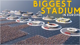 The biggest stadium in Europe [upl. by Kitchen]