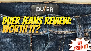 Duer Jeans Review  Our honest 6month Duer Review Are they really that comfortable [upl. by Yblehs]