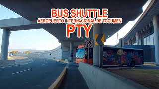 Bus Shuttle del Aeropuerto Internacional de Tocumen PTY Ciudad de Panamá [upl. by Notnirb]