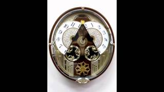 QXM277BRH Seiko Melodies in Motion Clock [upl. by Yliah42]