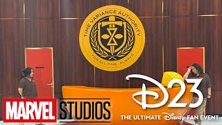 Marvel Studios’ TVA Walkthrough Experience  D23 The Ultimate Disney Fan Event [upl. by Jaddo458]