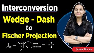 10 sec trick to convert Wedge Dash into Fischer  Isomerism  IIT JEE amp NEET Chemistry ATP STAR [upl. by Knitter170]