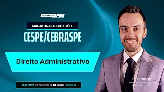 Direito Administrativo  Maratona de questões CESPECEBRASPE [upl. by Mulligan892]